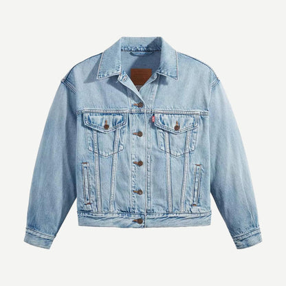 90's Trucker Jacket - Worn Indigo - Galvanic.co