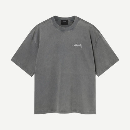 Honor Washed T-Shirt - Steel Grey - Galvanic.co