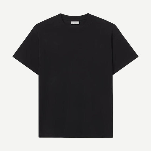 Air Spun Shrunken Tee - Black - Galvanic.co