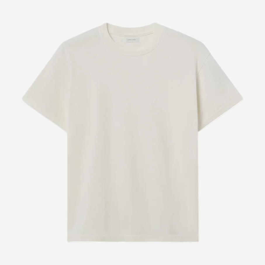 Air Spun Shrunken Tee - Salt
