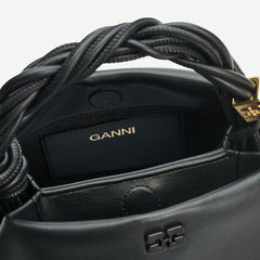 Ganni Bou Bag Small - Black - Galvanic.co