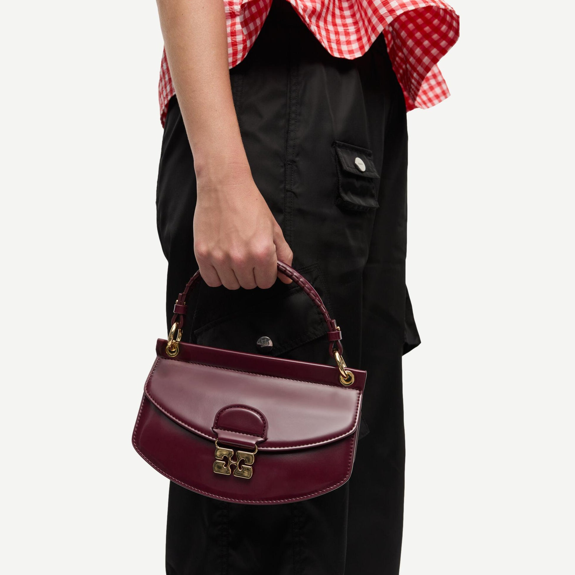 Apo-G Bag Mini Top Handle Box - Tawny Port - Galvanic.co