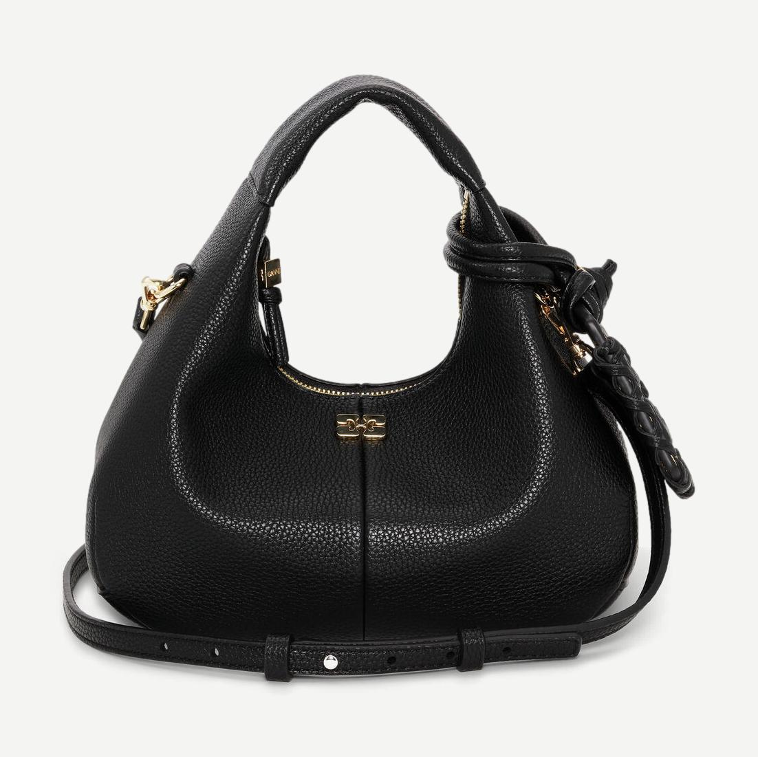 Mini Hobo Grained - Black