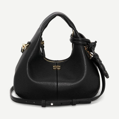 Mini Hobo Grained - Black