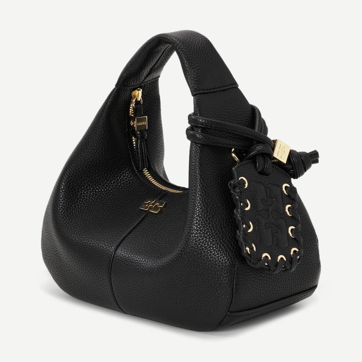 Mini Hobo Grained - Black