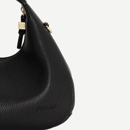 Mini Hobo Grained - Black