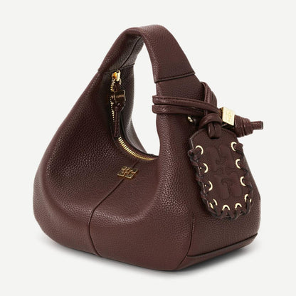 Mini Hobo Grained - Chicory Coffee