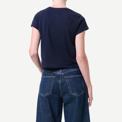 Adine Shrunken Tee - Storm - Galvanic.co