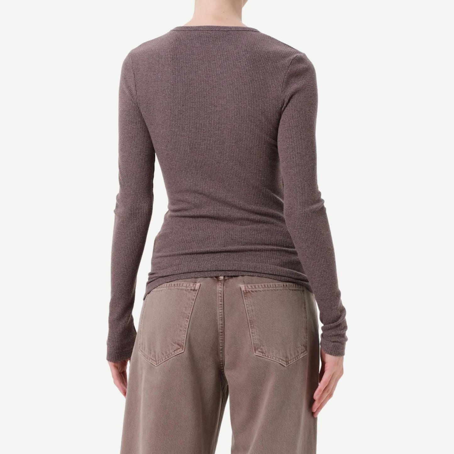 Delphi Slim Tee - Ceramic