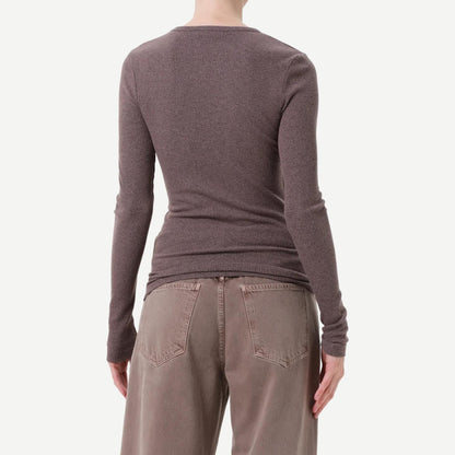 Delphi Slim Tee - Ceramic