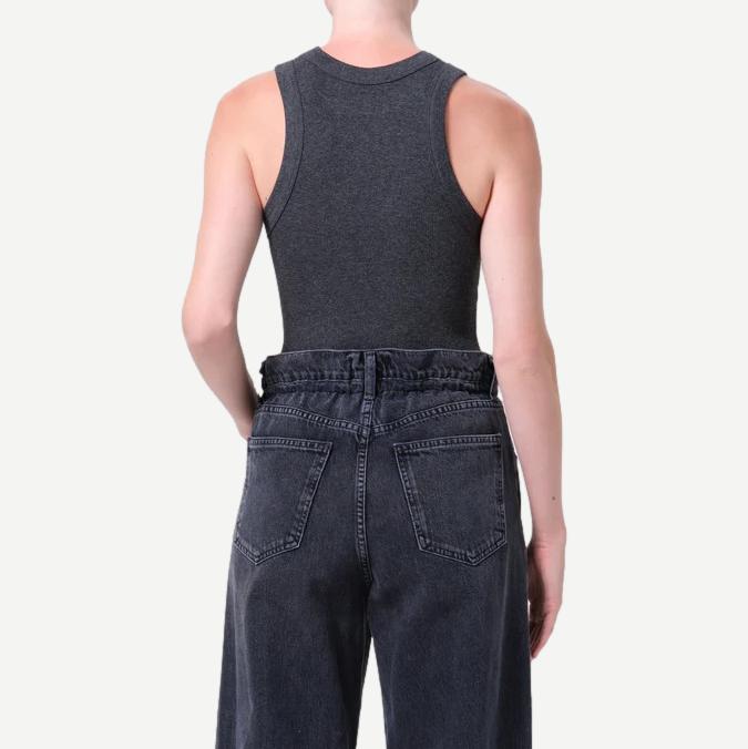 Leigh Tank - Charcoal Heather