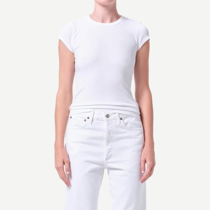 Edison Tee - White