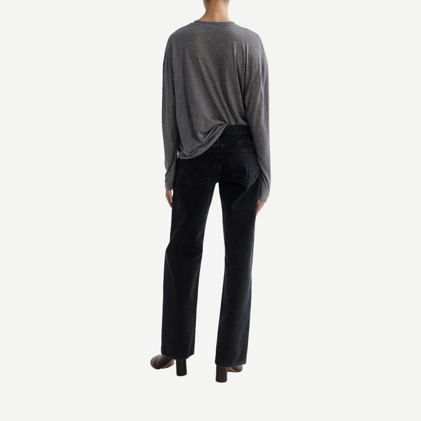 Sasha Tee - Grey Heather