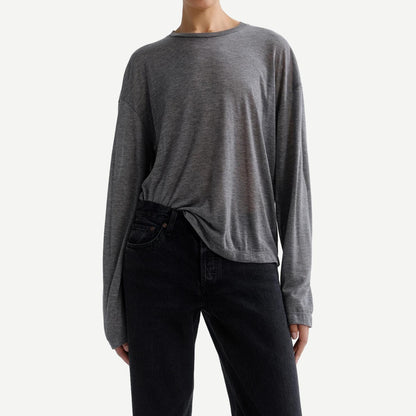 Sasha Tee - Grey Heather