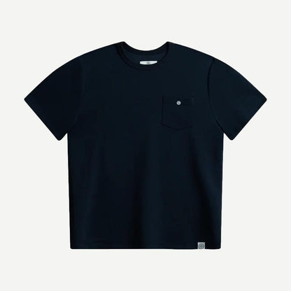 Button Tee - Navy