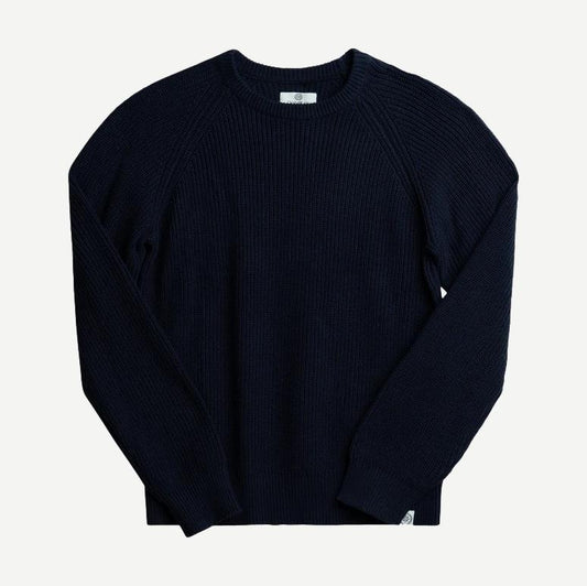 Fisherman Sweater - Navy