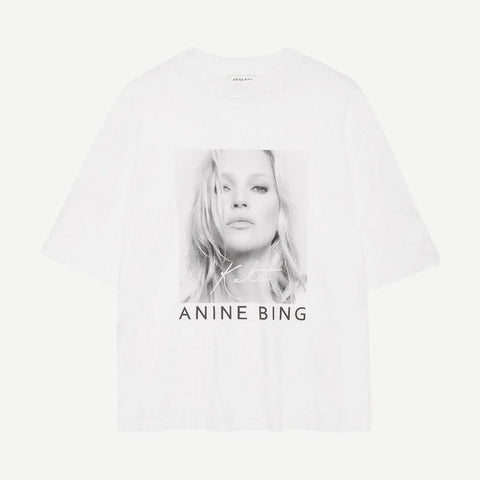 Avi Tee x Kate Moss - White