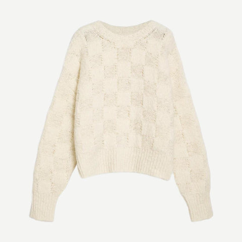 Bennett Sweater - Ivory - Galvanic.co
