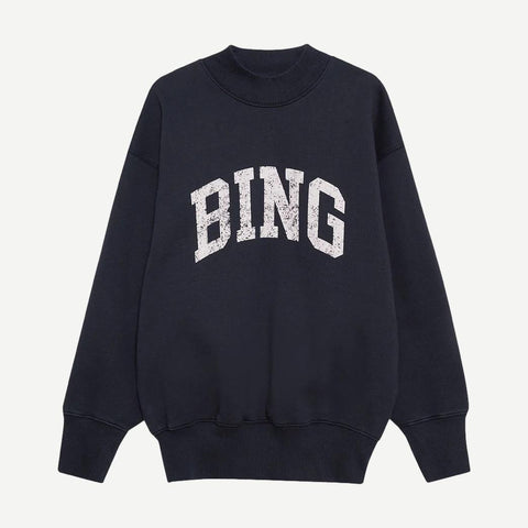 Bradie Bing Sweatshirt - Navy - Galvanic.co