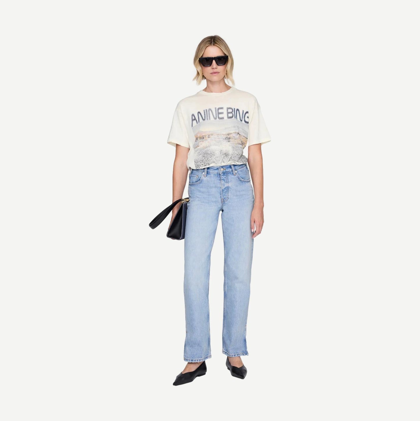 Cade Tee Wildflowers - Off White - Galvanic.co