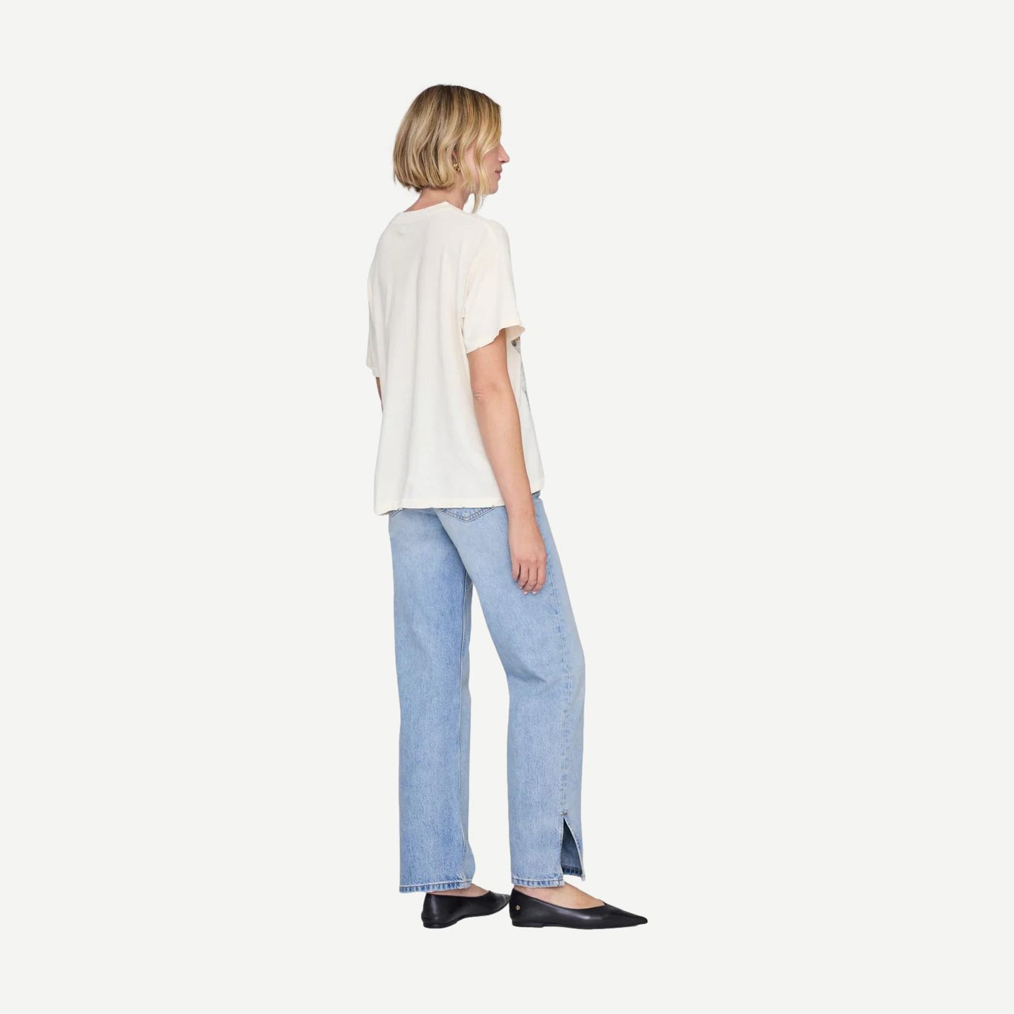 Cade Tee Wildflowers - Off White - Galvanic.co