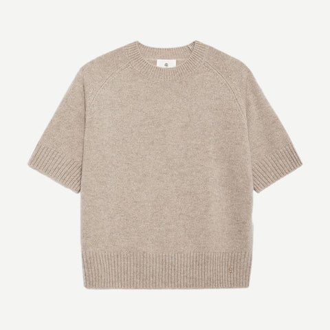 Jackson SS Sweater - Brown Cashmere - Galvanic.co