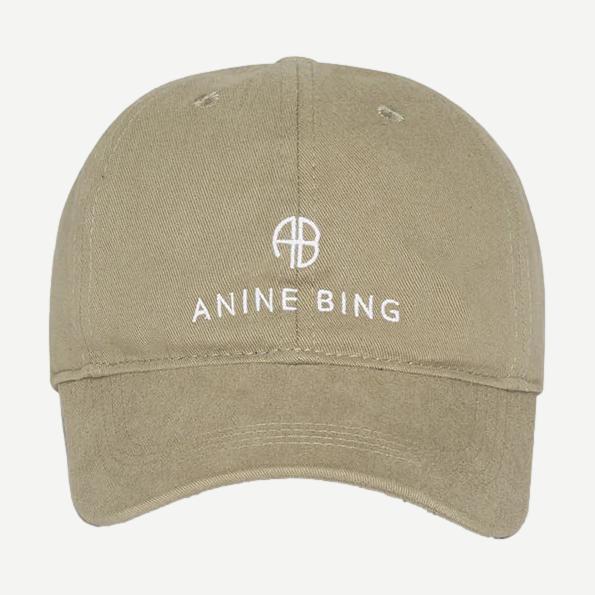 Anine Bing - Jeremy Baseball Cap in Green Khaki