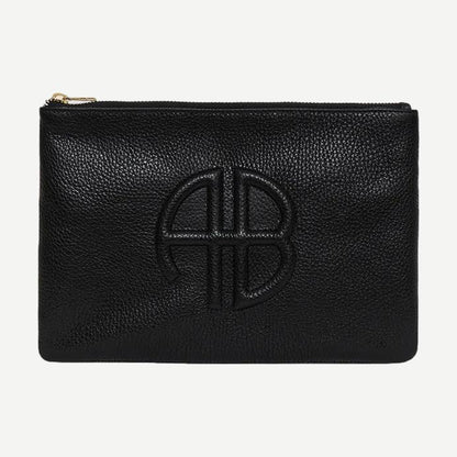 Lili Pouch - Black Pebbled - Galvanic.co