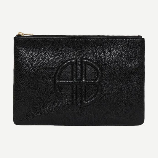 Lili Pouch - Black Pebbled - Galvanic.co