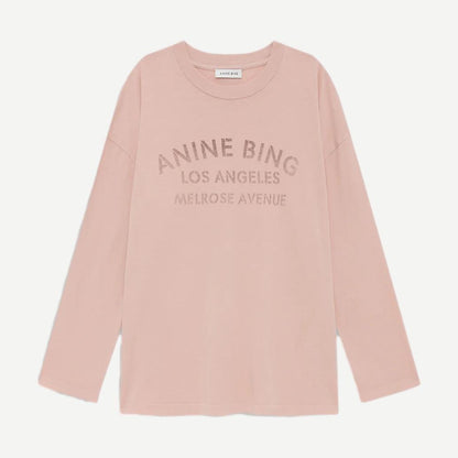 Ivan L/S Melrose Stencil - Washed Blush