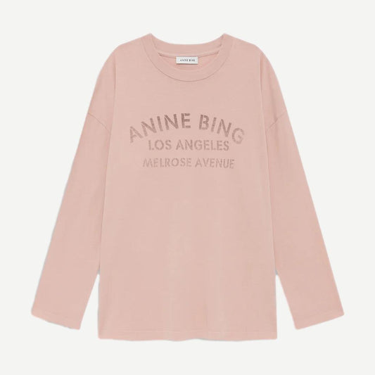 Ivan L/S Melrose Stencil - Washed Blush