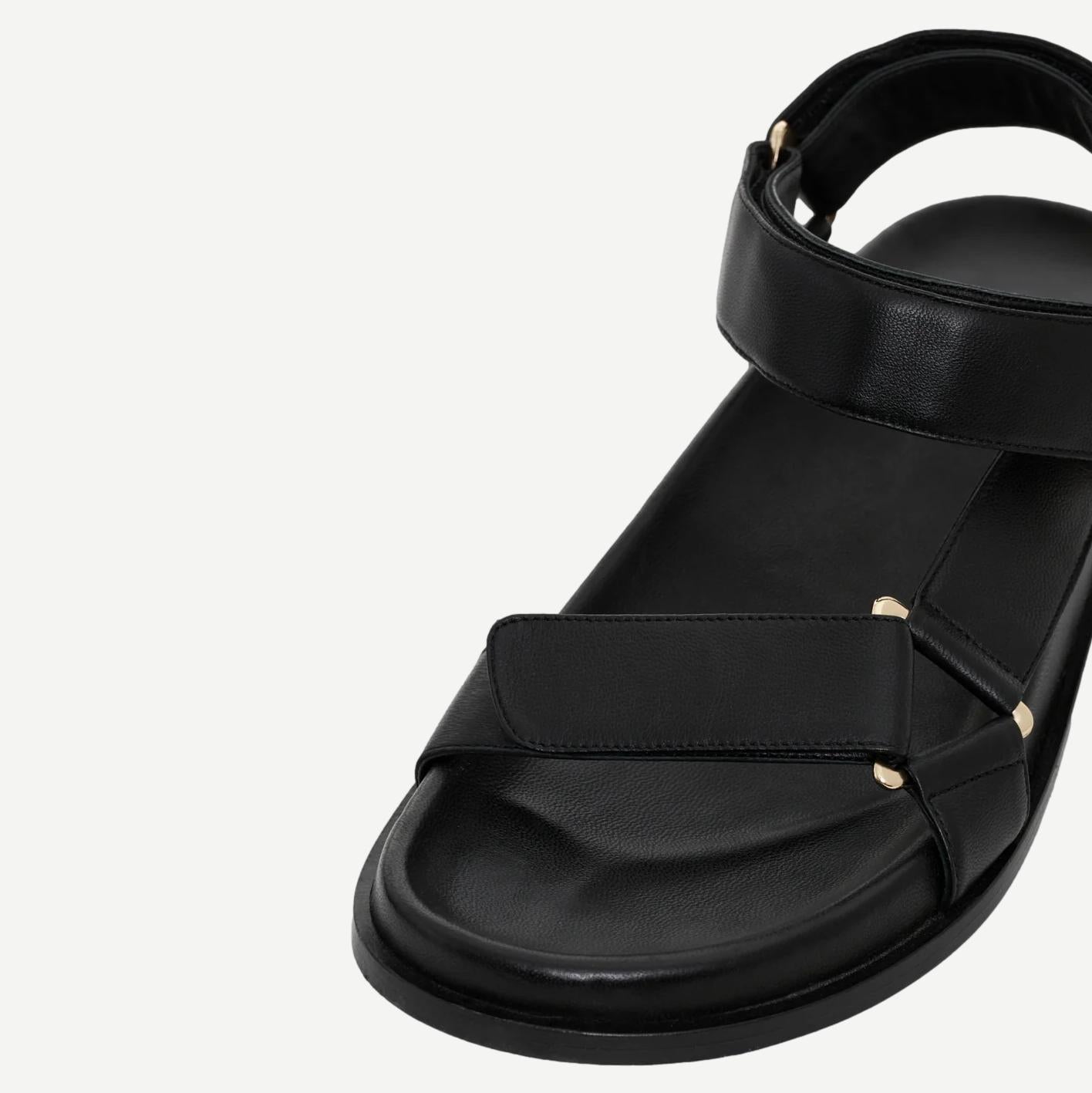 Jess Sandals - Black - Galvanic.co