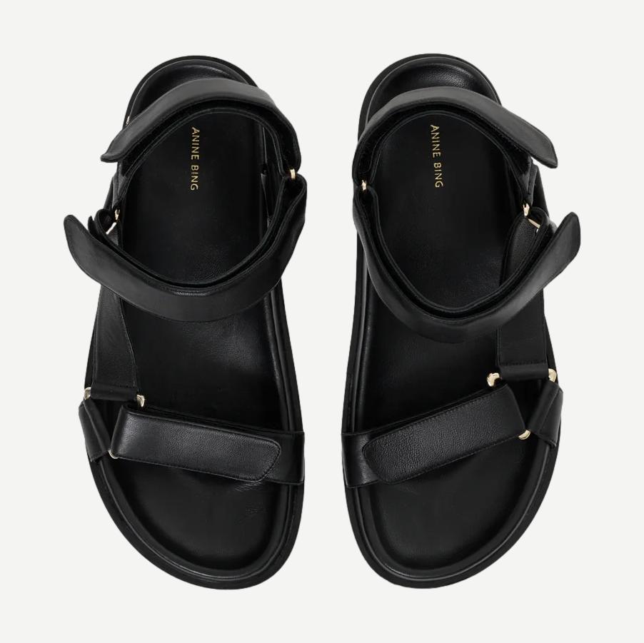 Jess Sandals - Black - Galvanic.co