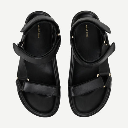 Jess Sandals - Black - Galvanic.co