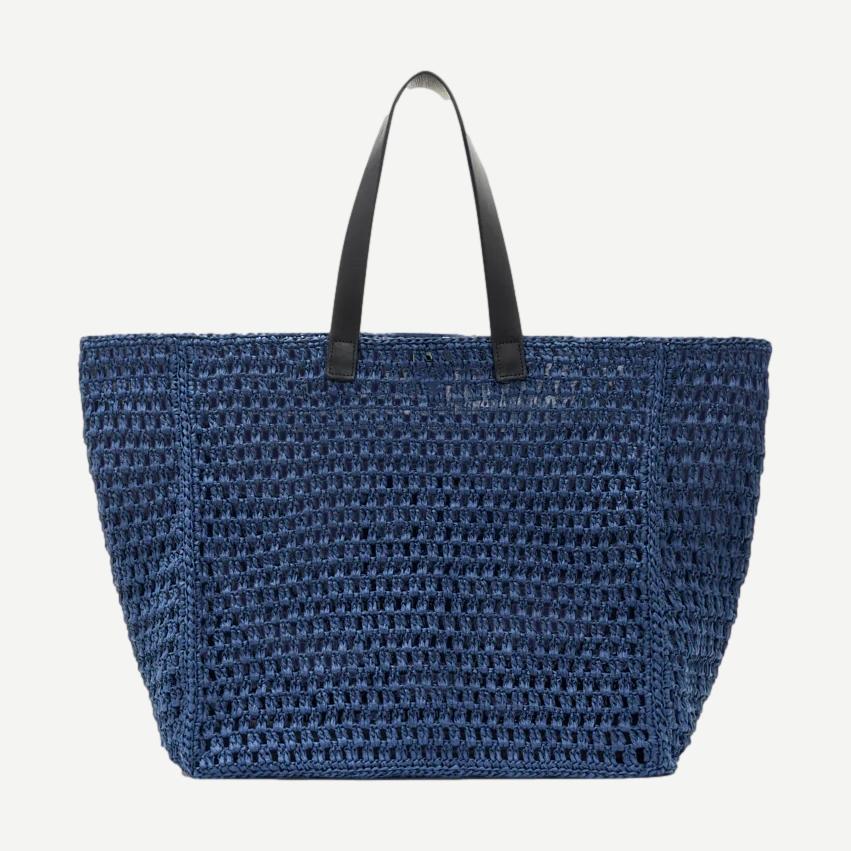 Large Rio Tote - Marine Blue - Galvanic.co