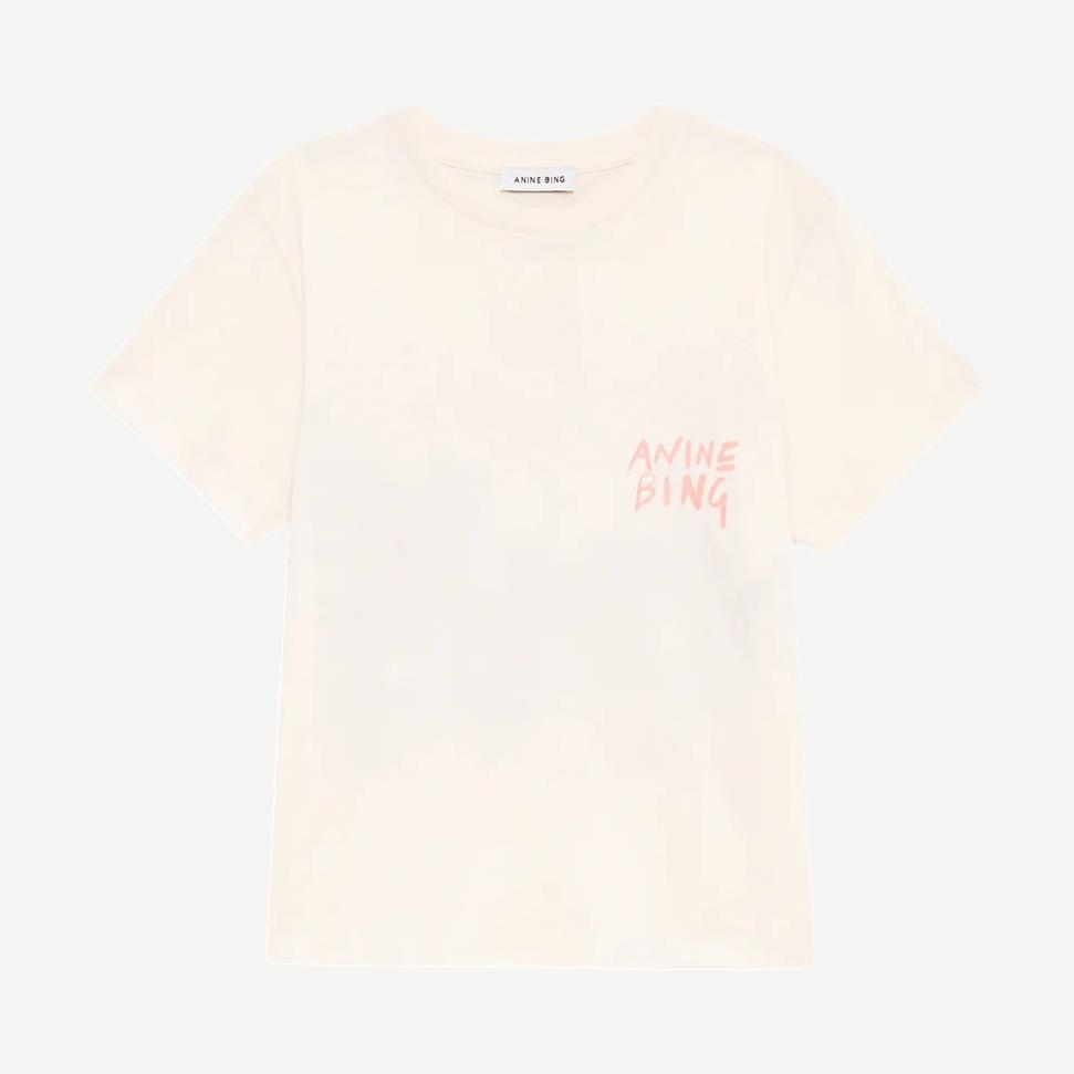 Shelley Tee Surfer - Washed Buttercream