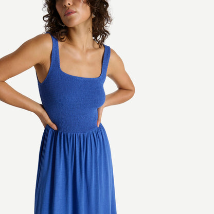 Adeline Midi Dress - Lapis