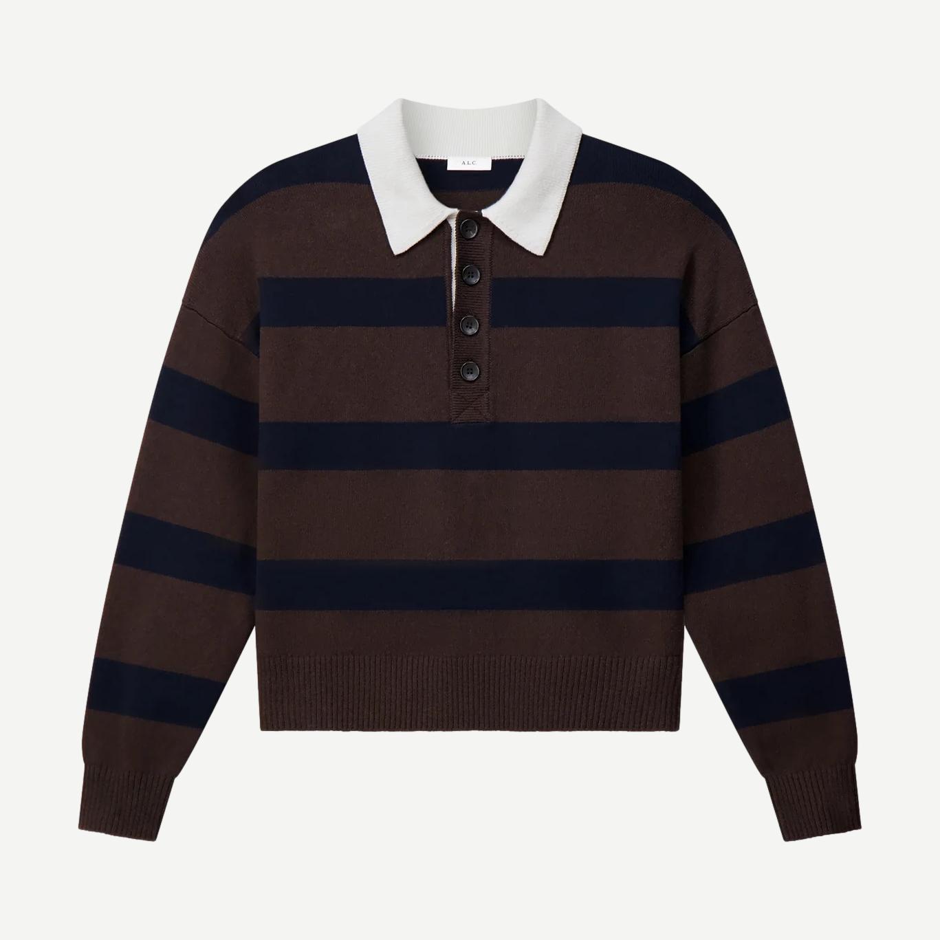 Alexa Sweater - Dark Carob/Deepest Navy