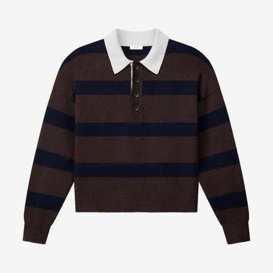 Alexa Sweater - Dark Carob/Deepest Navy