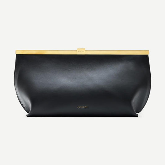 Anine Clutch - Black - Galvanic.co