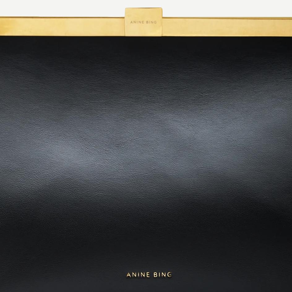 Anine Clutch - Black - Galvanic.co