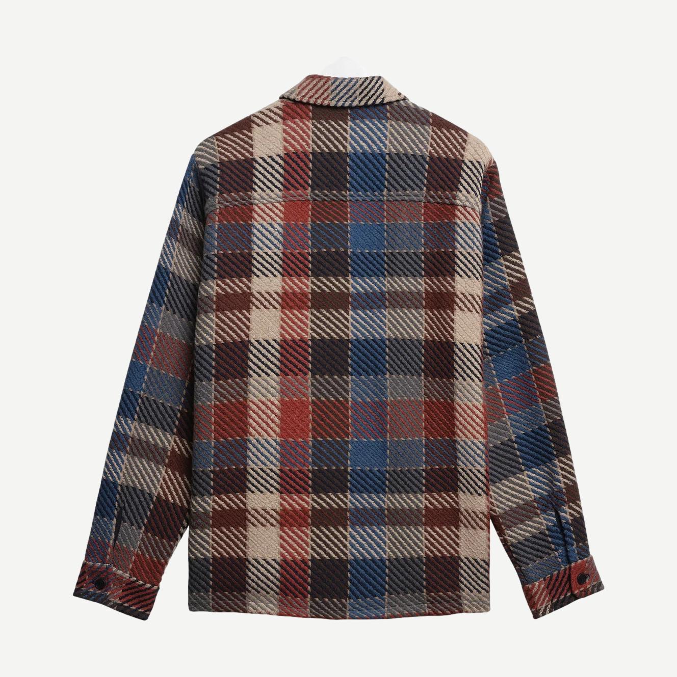 Whiting Overshirt Pike Check - Rust/Multi