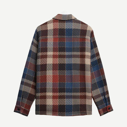 Whiting Overshirt Pike Check - Rust/Multi