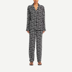 Aiden Pant - Houndstooth Print - Galvanic.co