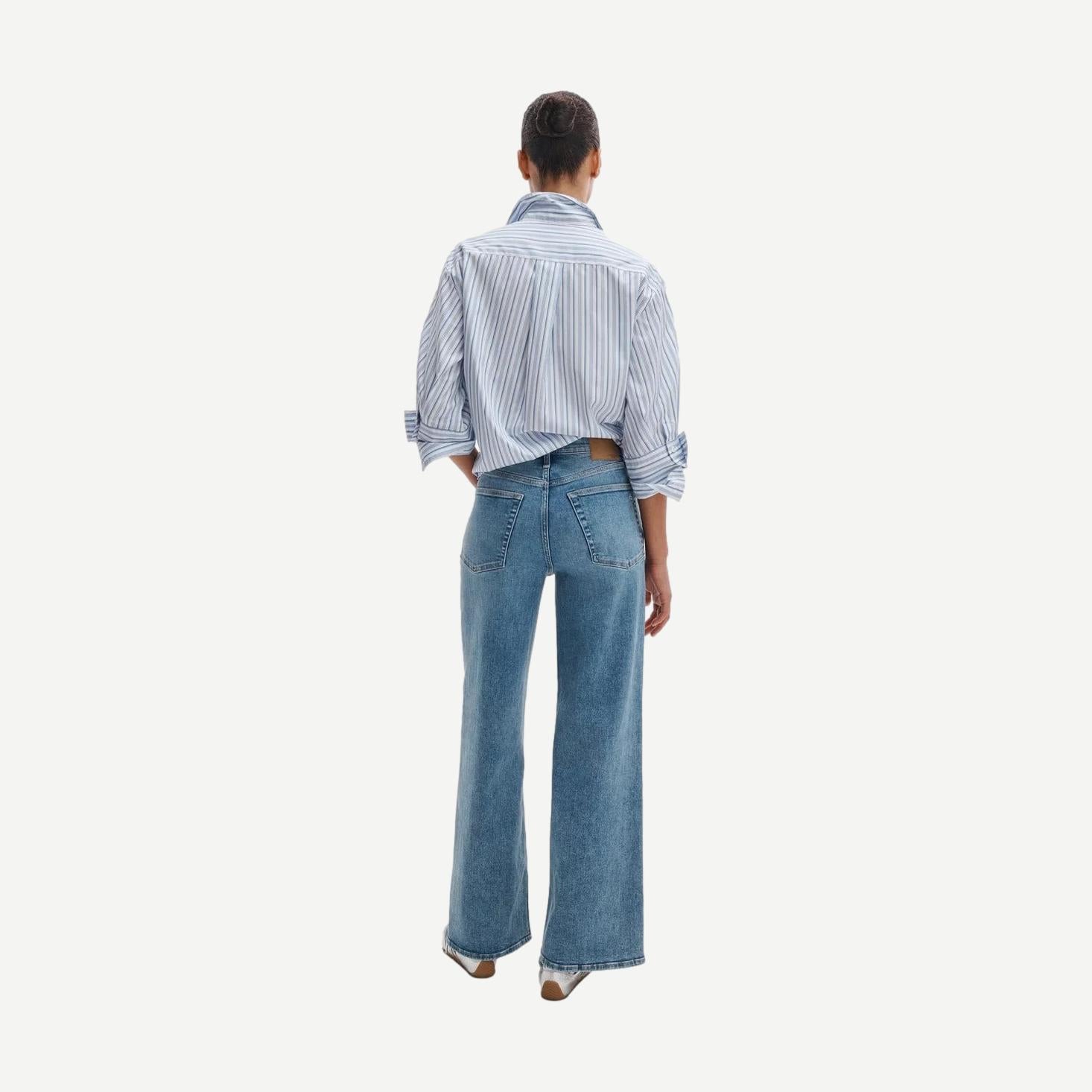 Andi Wide Leg Jean - Lyon - Galvanic.co