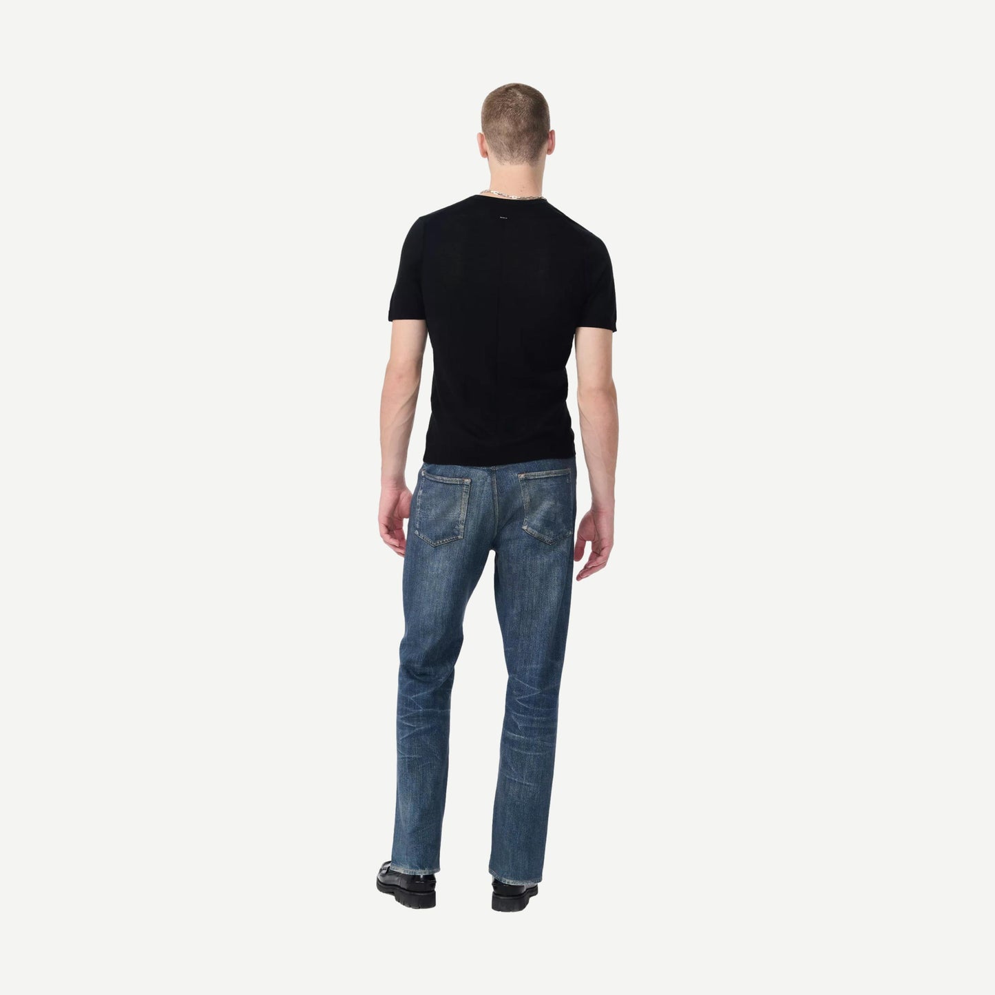 Aulton Knit SS Tee - Black - Galvanic.co