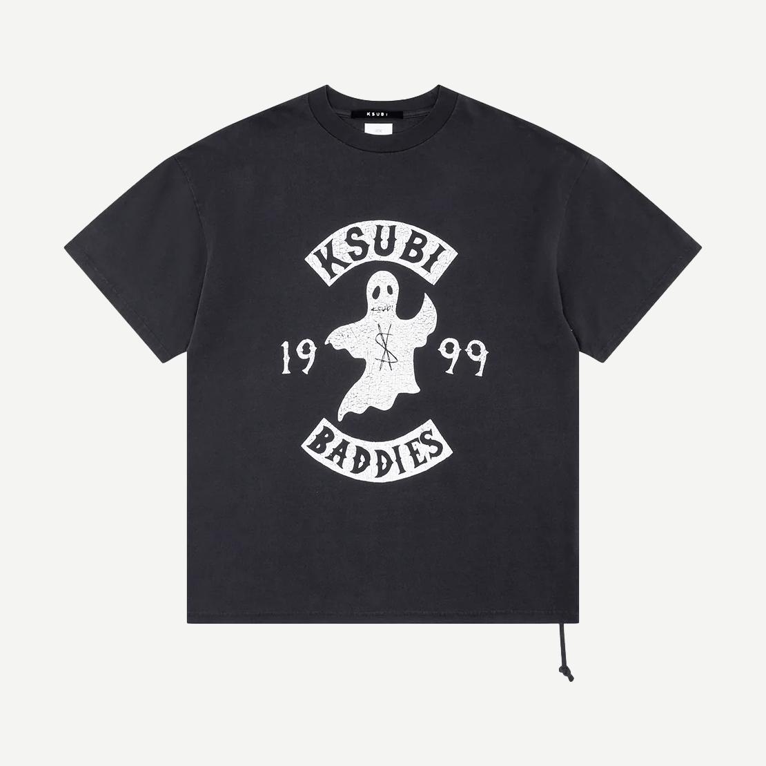 Baddies Ekcess Tee - Faded Black - Galvanic.co