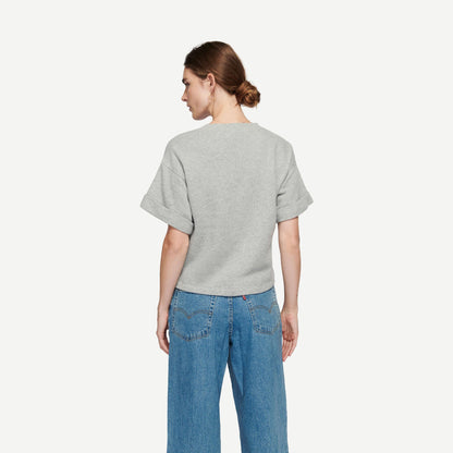 Bane Sweatshirt Tee - Heather Grey - Galvanic.co