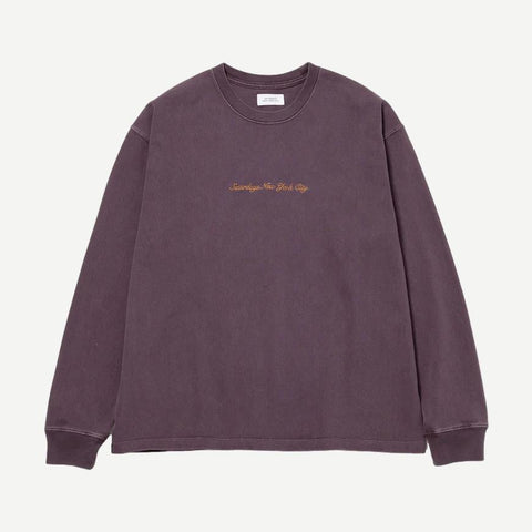 Heavy Weight Pigment LS Tee - Purple