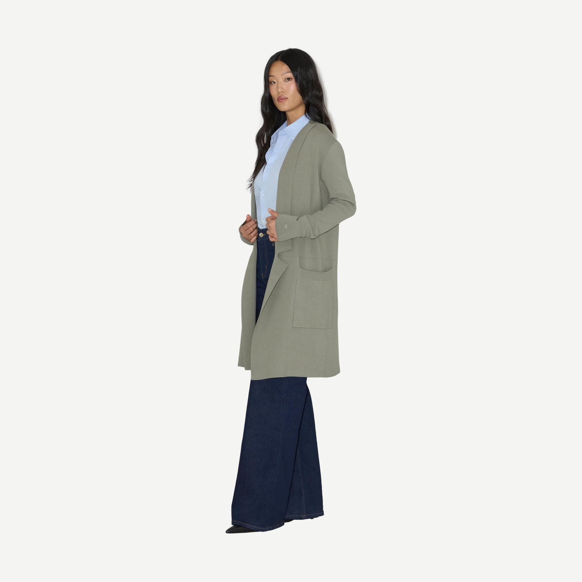 Benela Cardigan - Sagebrush - Galvanic.co
